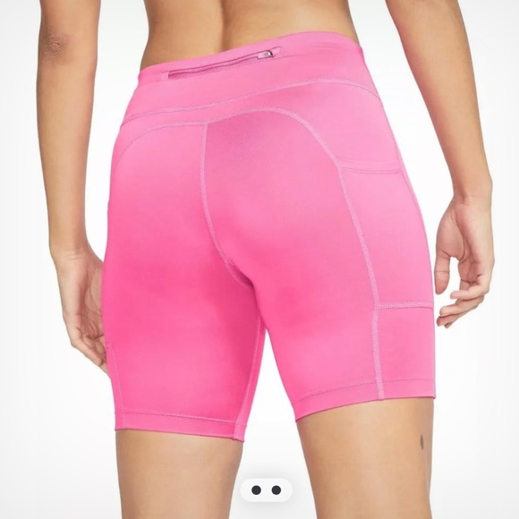 Nike Pink Athletic Shorts 7 Inch Performance - Picture 2 of 6